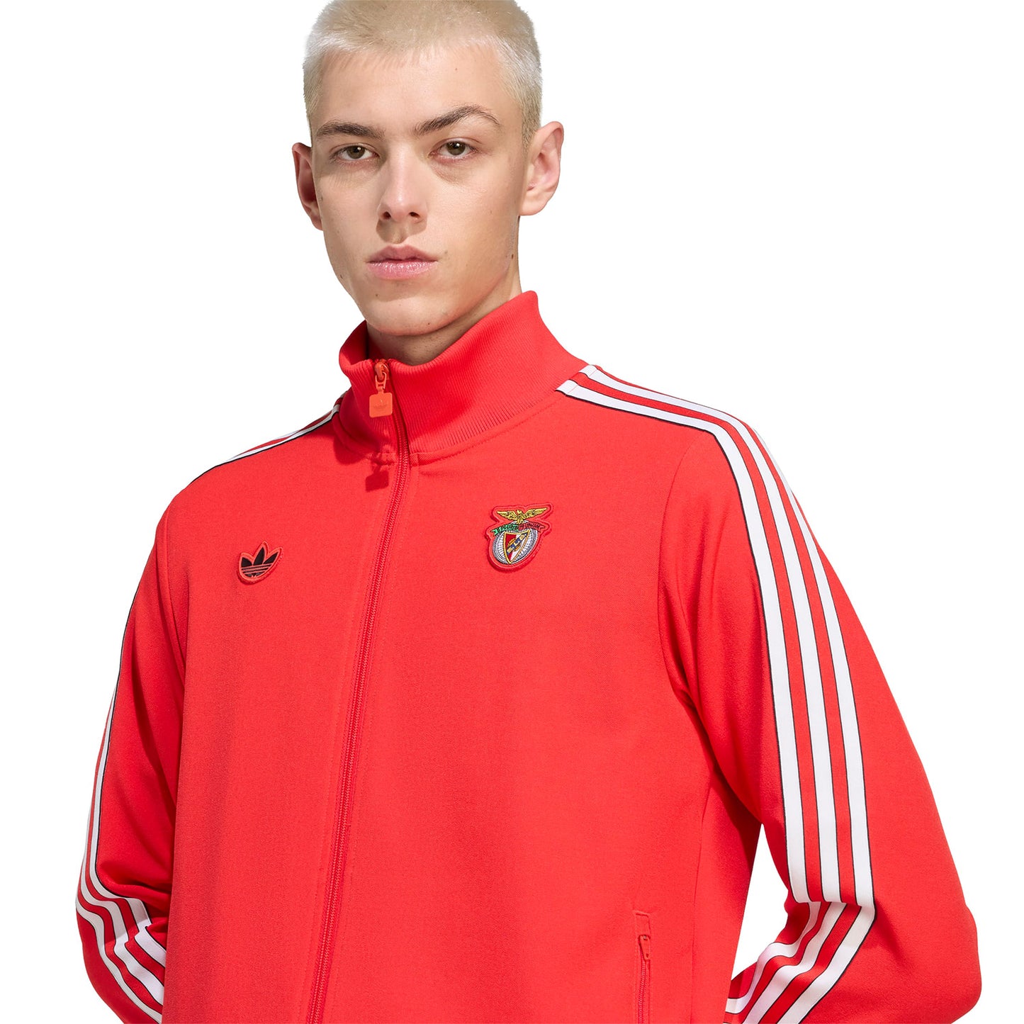 Adidas Originals SLB Iconic Track Top Benfica Red  - JL5552