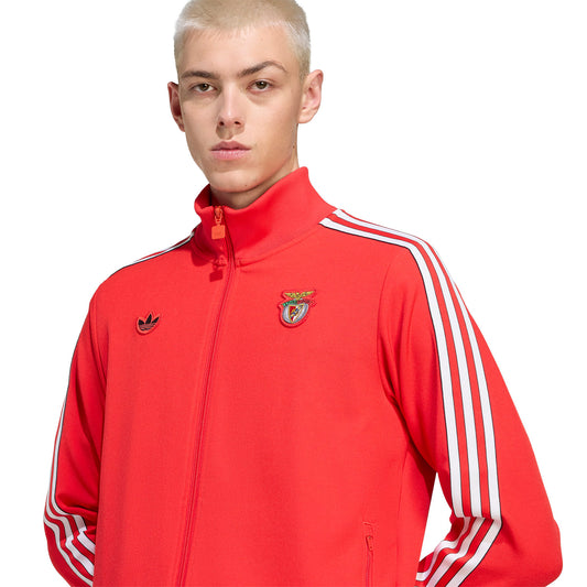 Adidas Originals SLB Iconic Track Top Benfica Red  - JL5552