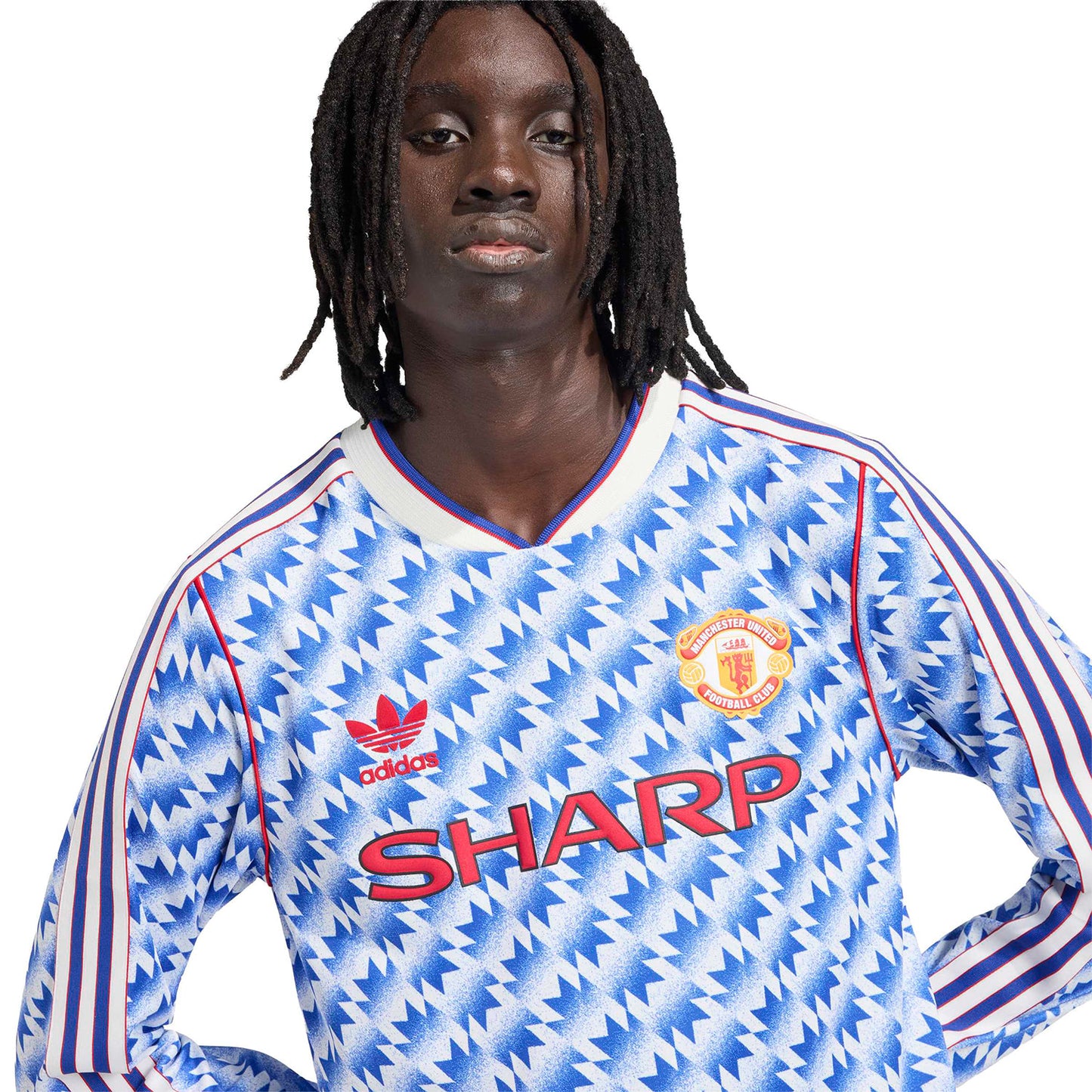 Adidas Originals Manchester United FC A Jersey 90 LS Multico  - JM5498