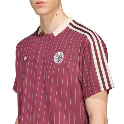 Adidas Originals Ajax Icon Jersey Victory Crimson  - JM7348