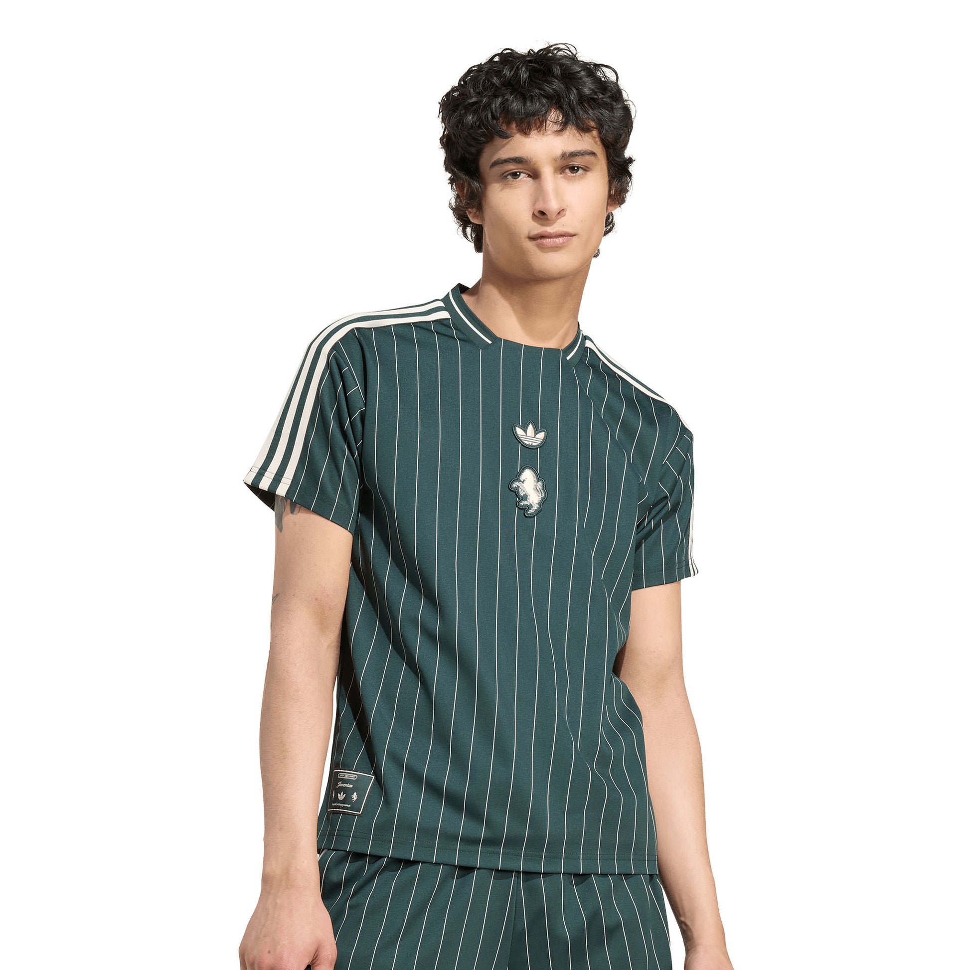 Adidas Originals Juve Icon Jersey Shadow Green  - JM9451
