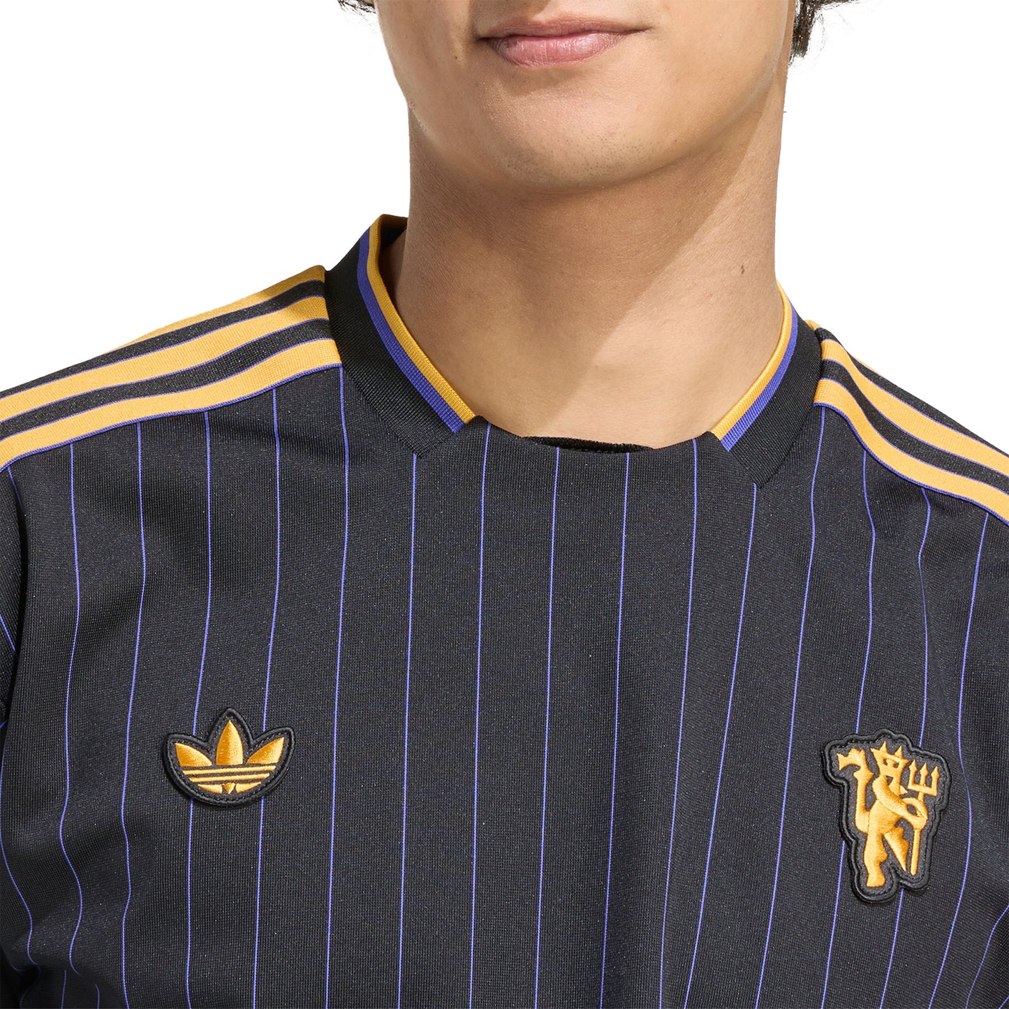 Adidas Originals Manchester United FC Icon Jersey Black  - JN2818