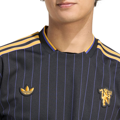 Adidas Originals Manchester United FC Icon Jersey Black  - JN2818