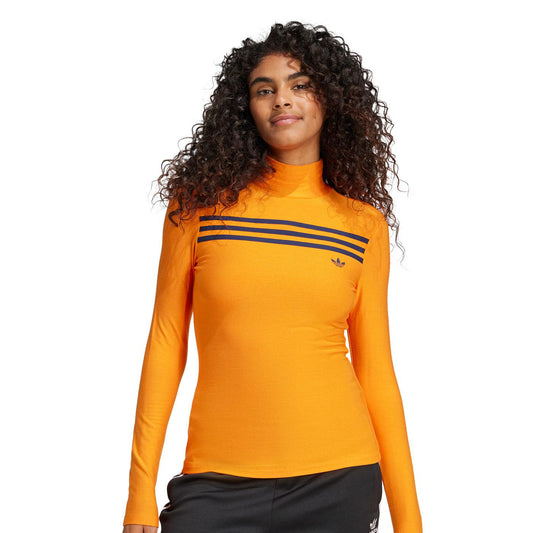 Adidas Originals LS 3S Tee Unity Orange  - JN8313