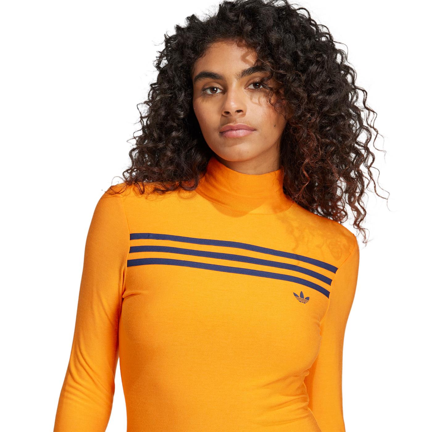 Adidas Originals LS 3S Tee Unity Orange  - JN8313