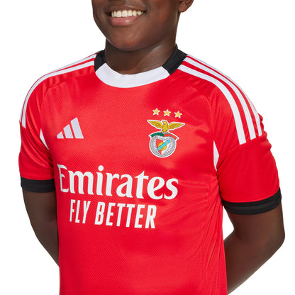 Adidas SLB Home Jersey Youth Benfica Red  - JN9942