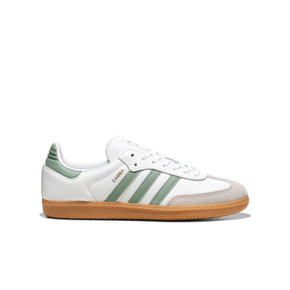 Adidas Originals Samba OG J Ftwr White/Silver Green/Gum