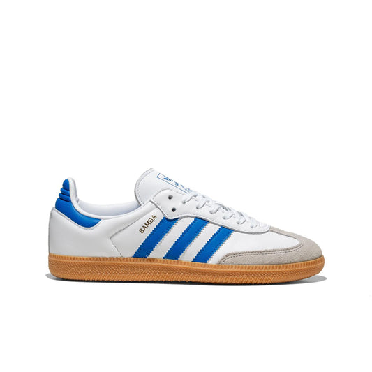 Adidas Originals Samba OG J Ftwr White/Blue/Gum  - JP5482