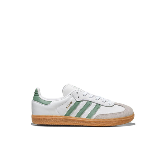 Adidas Originals Samba OG C Ftwr White/Silver Green/Gum  - JP5483