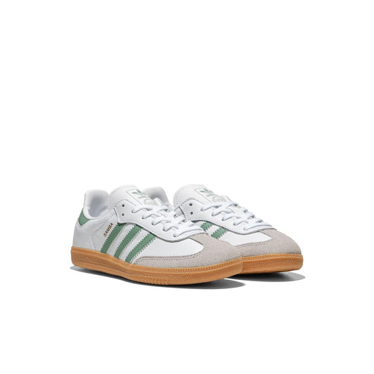 Adidas Originals Samba OG C Ftwr White/Silver Green/Gum  - JP5483