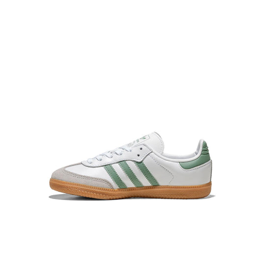 Adidas Originals Samba OG C Ftwr White/Silver Green/Gum  - JP5483