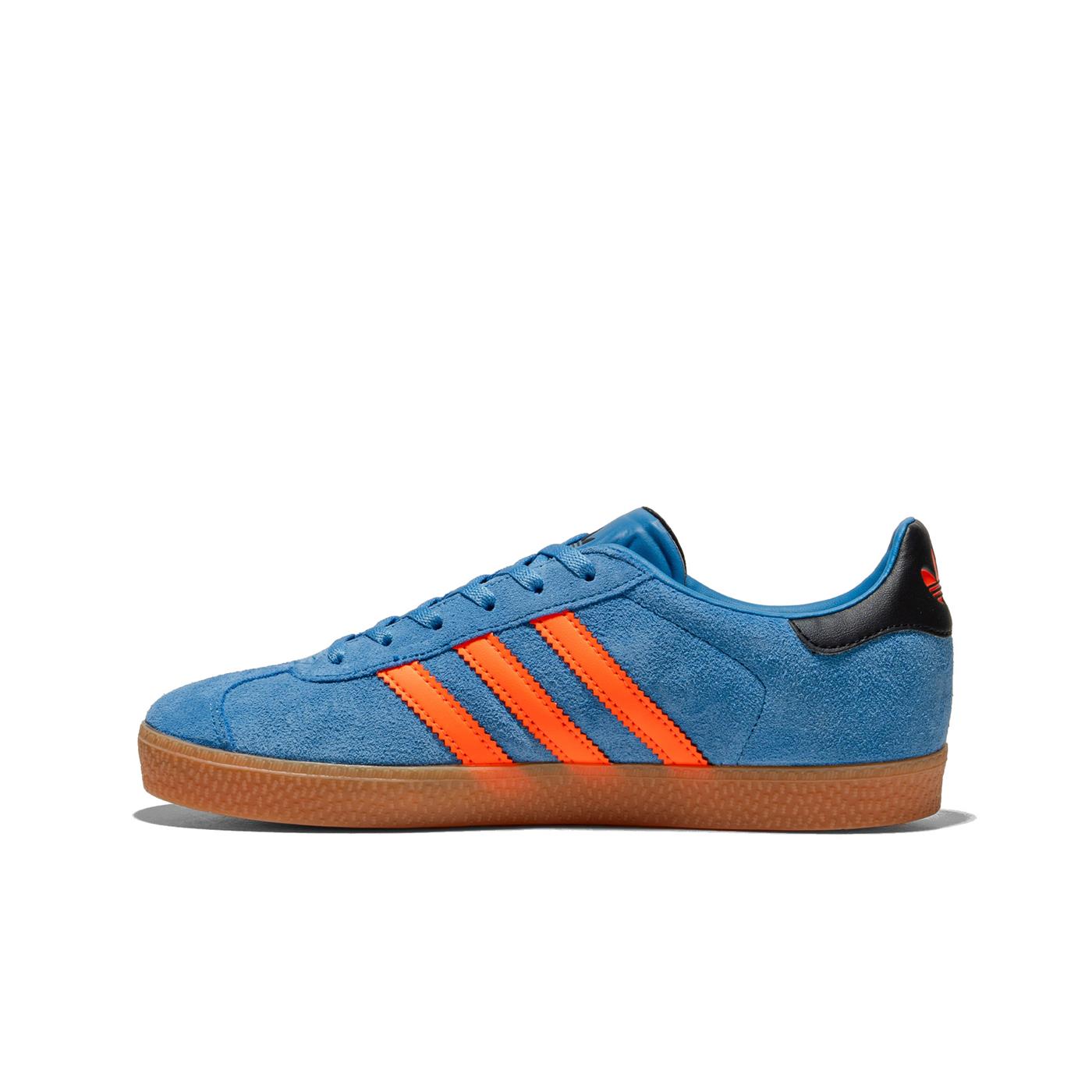 Adidas Originals Gazelle J Focus Blue/Solar Orange/Black  - JP7124