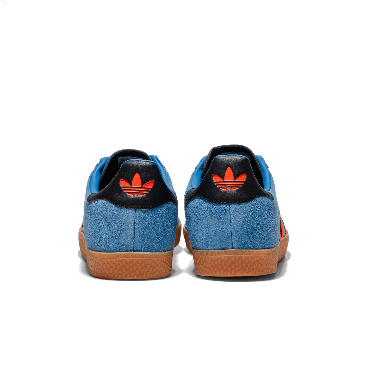Adidas Originals Gazelle J Focus Blue/Solar Orange/Black  - JP7124