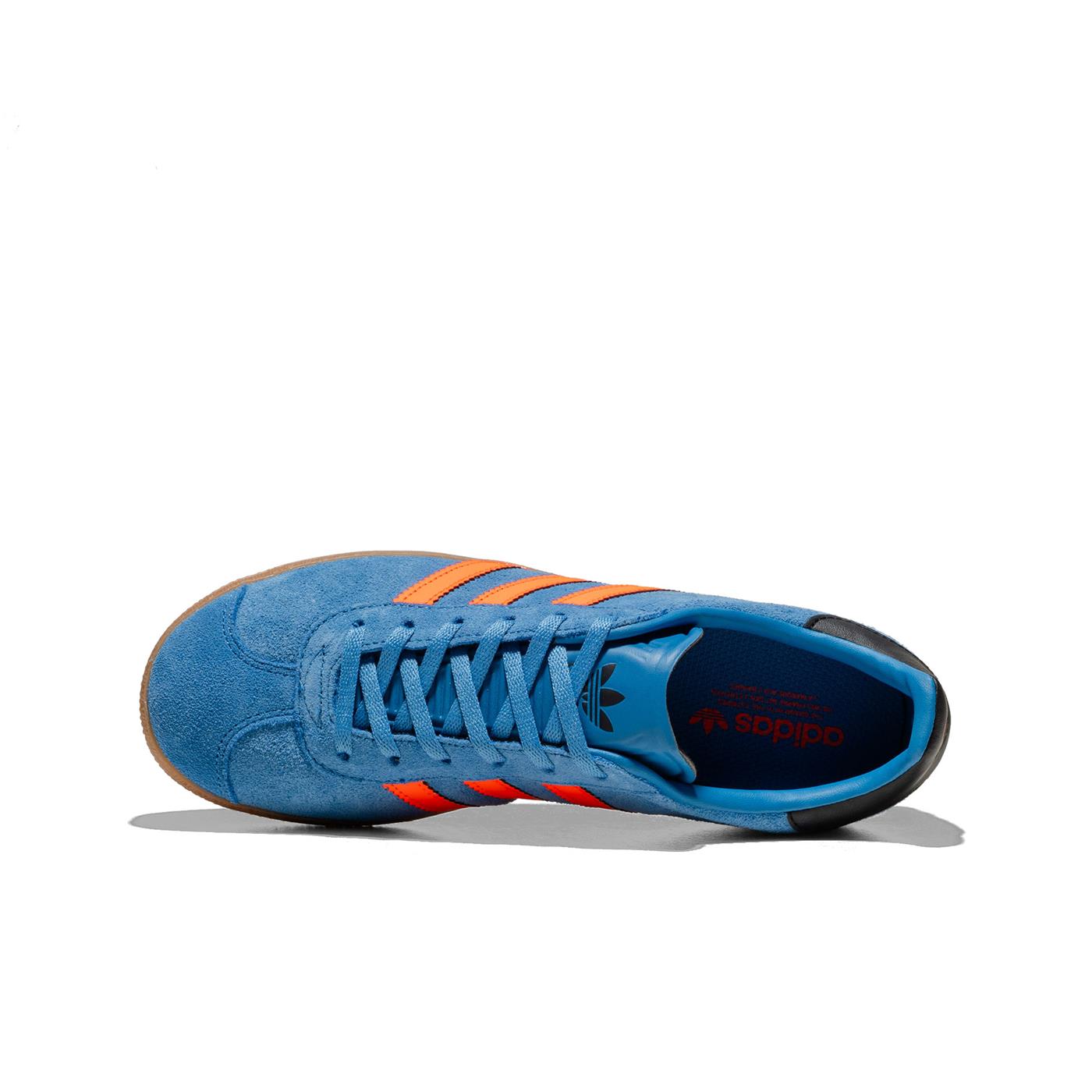 Adidas Originals Gazelle J Focus Blue/Solar Orange/Black  - JP7124