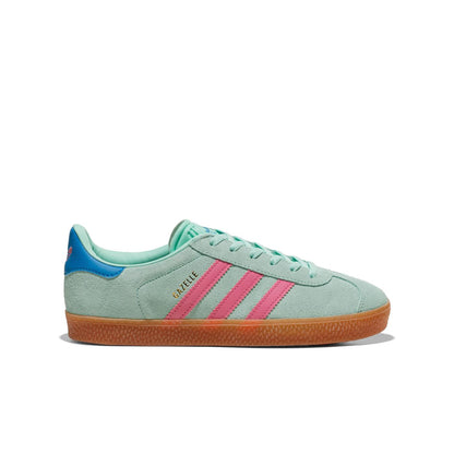 Adidas Originals Gazelle J Clear Mint/Bliss Pink/White  - JP7125
