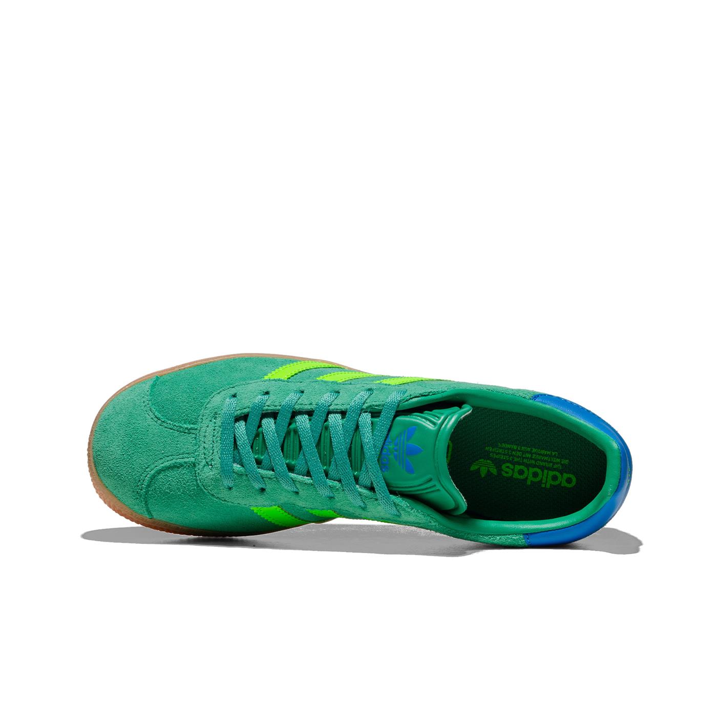 Adidas Originals Gazelle J Semi Court Green/Solar Green  - JP7127