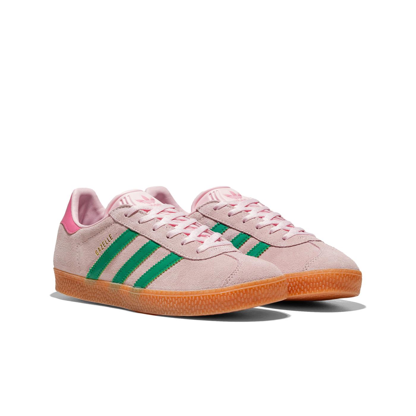 Adidas Originals Gazelle J Semi Clear Pink/Court Green/Bliss  - JP7128