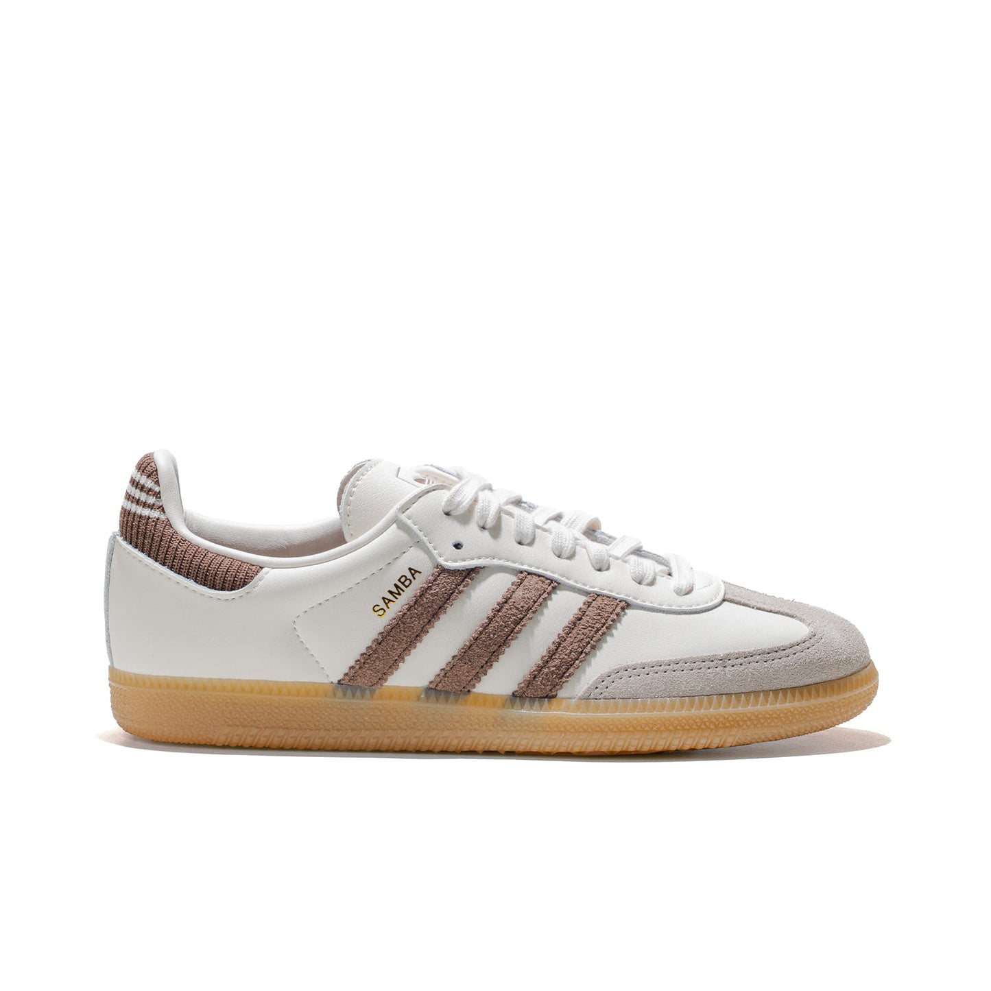 Adidas Originals Samba OG J Cloud White/Earth Strata/Gum  - JP9504