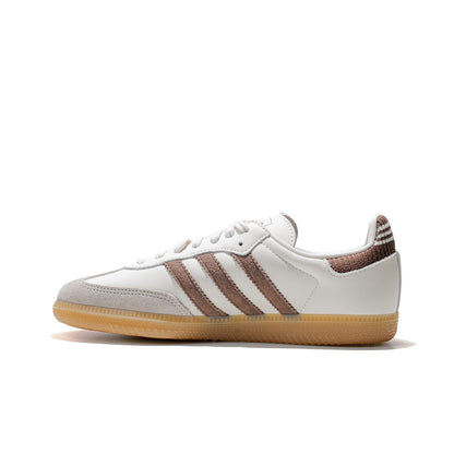 Adidas Originals Samba OG J Cloud White/Earth Strata/Gum  - JP9504