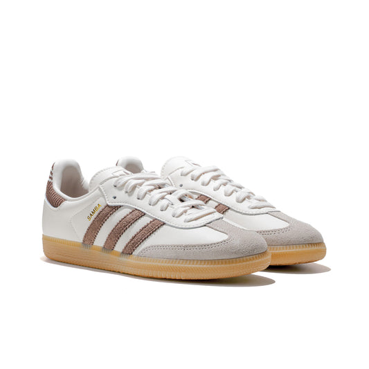 Adidas Originals Samba OG J Cloud White/Earth Strata/Gum  - JP9504