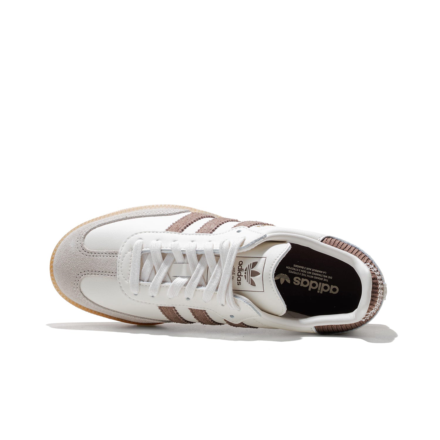 Adidas Originals Samba OG J Cloud White/Earth Strata/Gum  - JP9504