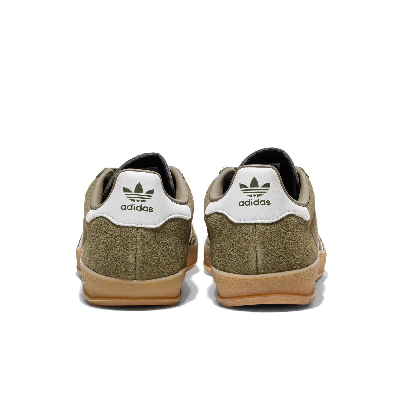 Adidas Originals Gazelle Indoor Olive Strata/Ftwr White/Gold  - JQ0174