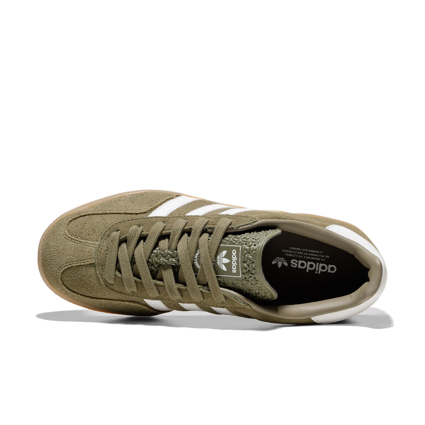 Adidas Originals Gazelle Indoor Olive Strata/Ftwr White/Gold  - JQ0174