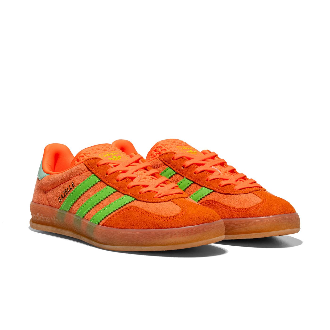 Adidas Originals Gazelle Indoor W Clear Mint/Solar Orange  - JQ0193