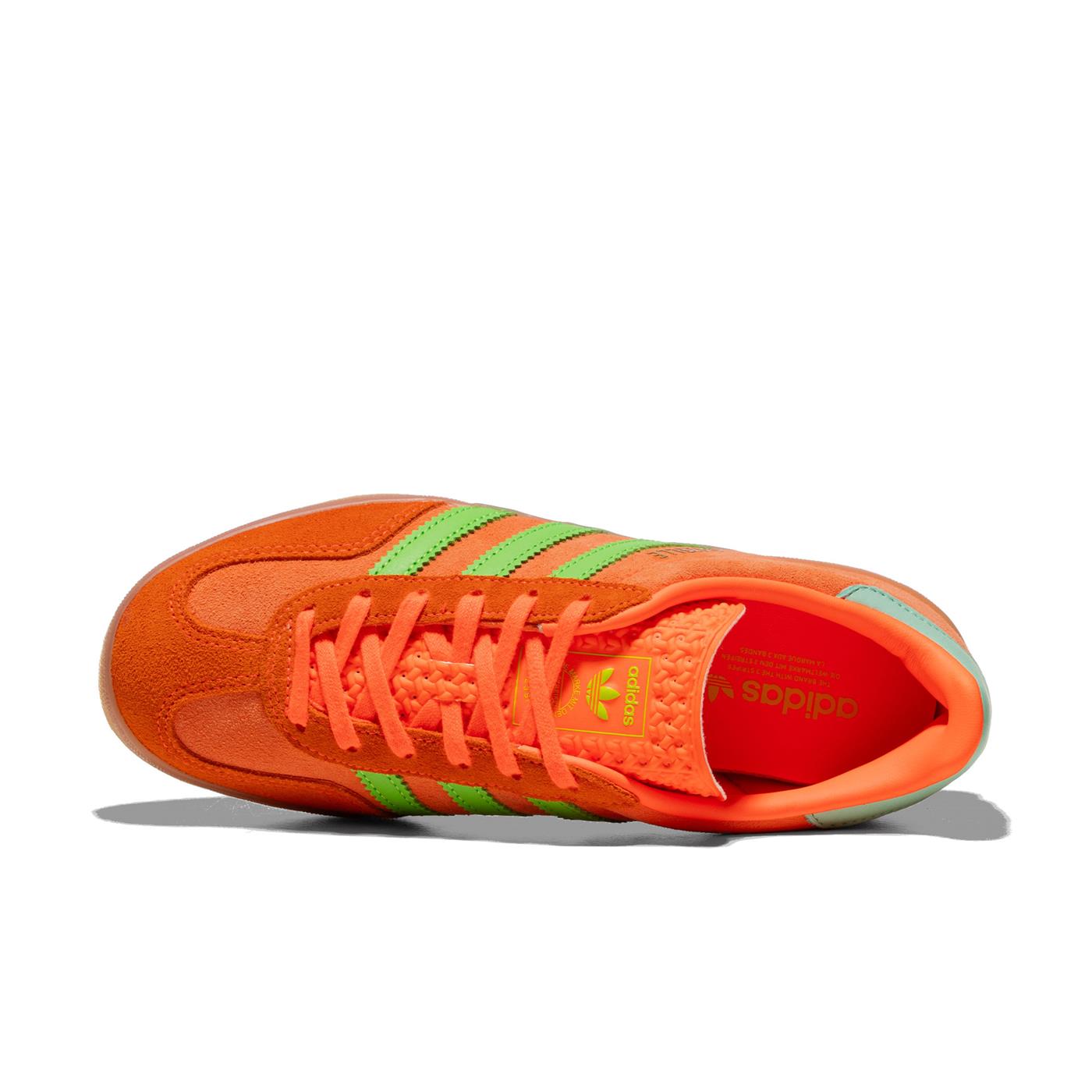 Adidas Originals Gazelle Indoor W Clear Mint/Solar Orange  - JQ0193