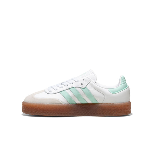 Adidas Originals Sambae J Ftwr White/Clear Mint/Gold Met