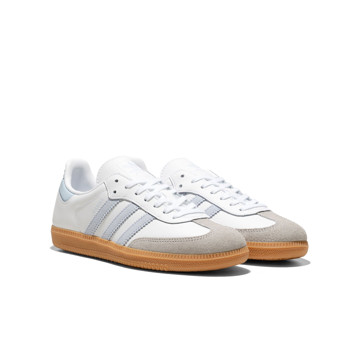 Adidas Originals Samba OG J Ftwr White/Crystal Sky/Gum  - JQ2019
