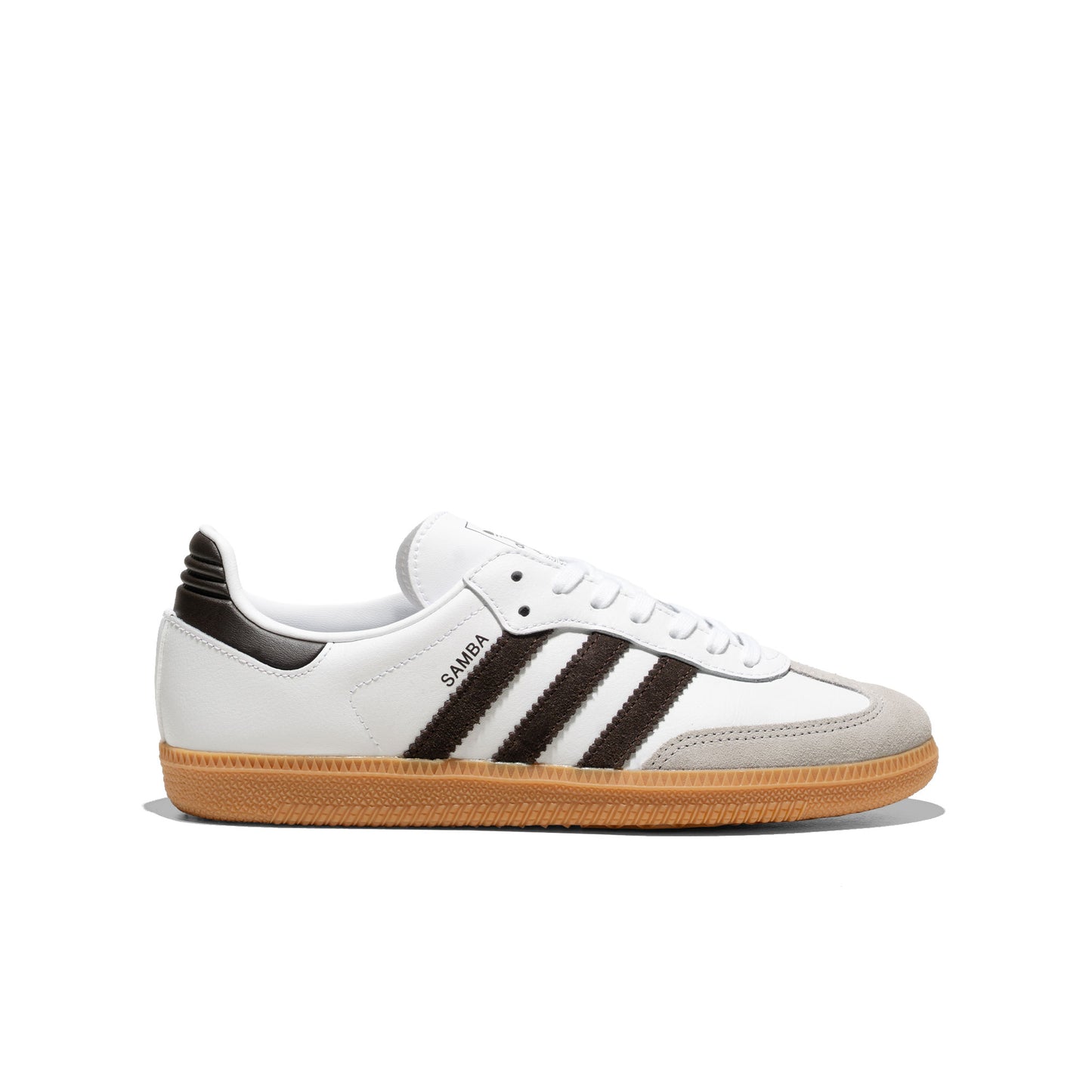 Adidas Originals Samba OG J Ftwr White/Aurora Coffee/Gum  - JQ2020