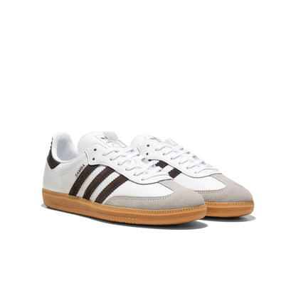 Adidas Originals Samba OG J Ftwr White/Aurora Coffee/Gum  - JQ2020