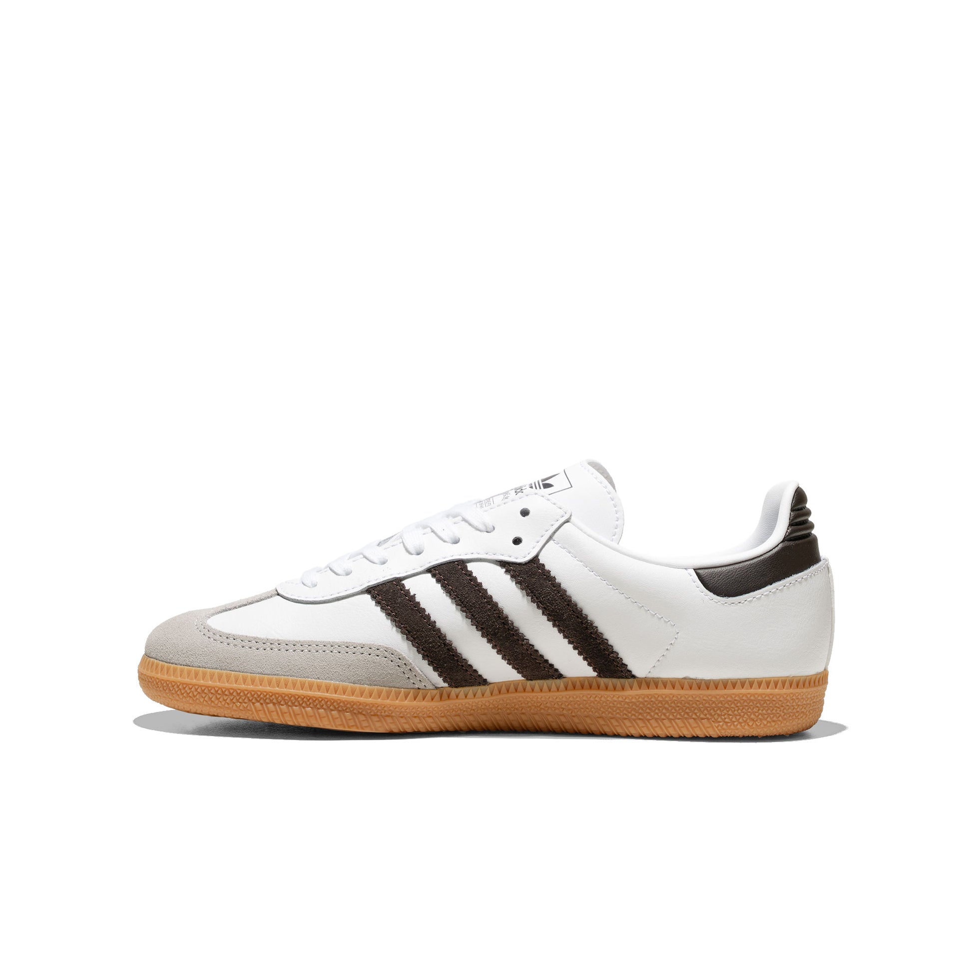 Adidas Originals Samba OG J Ftwr White/Aurora Coffee/Gum  - JQ2020