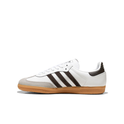 Adidas Originals Samba OG J Ftwr White/Aurora Coffee/Gum  - JQ2020