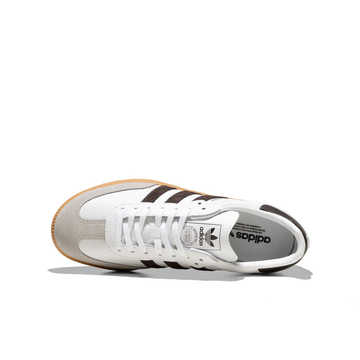 Adidas Originals Samba OG J Ftwr White/Aurora Coffee/Gum  - JQ2020