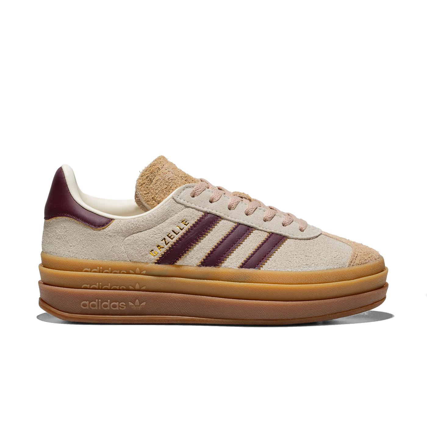 Adidas Originals Gazelle Bold W Cream White/Maroon  - JQ5127
