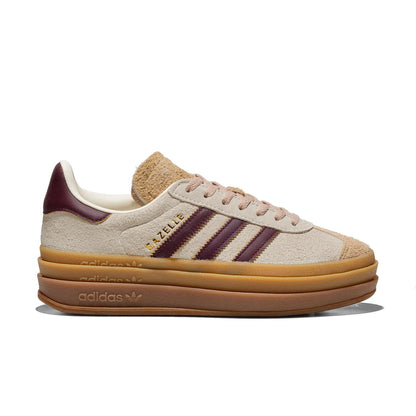Adidas Originals Gazelle Bold W Cream White/Maroon  - JQ5127