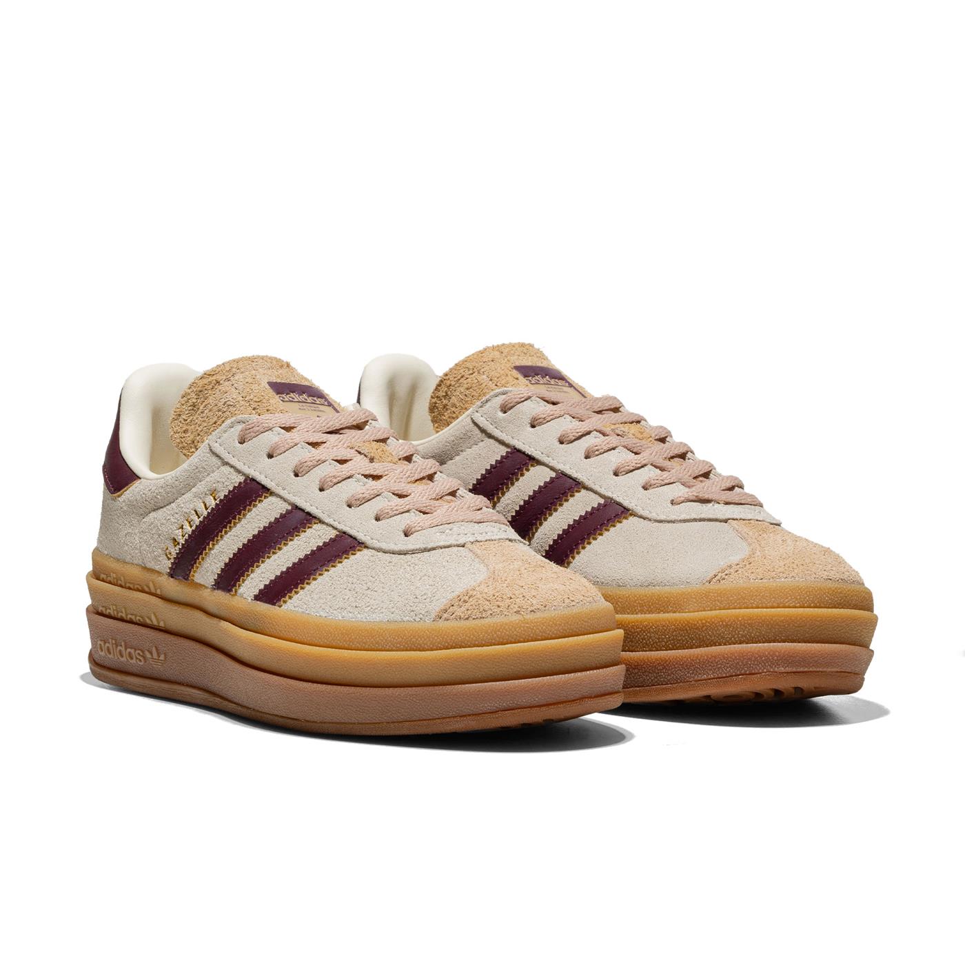 Adidas Originals Gazelle Bold W Cream White/Maroon  - JQ5127