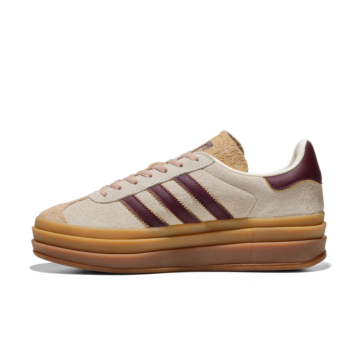 Adidas Originals Gazelle Bold W Cream White/Maroon  - JQ5127