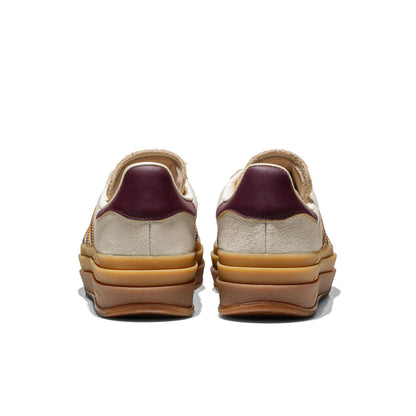 Adidas Originals Gazelle Bold W Cream White/Maroon  - JQ5127