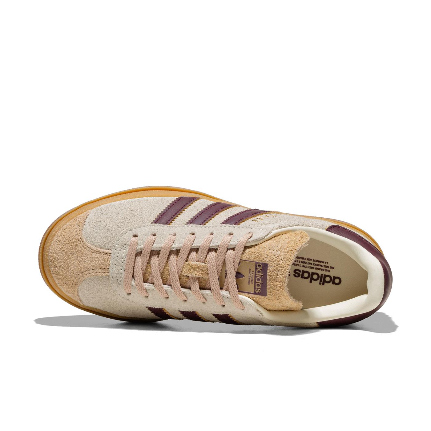 Adidas Originals Gazelle Bold W Cream White/Maroon  - JQ5127