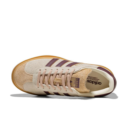 Adidas Originals Gazelle Bold W Cream White/Maroon  - JQ5127
