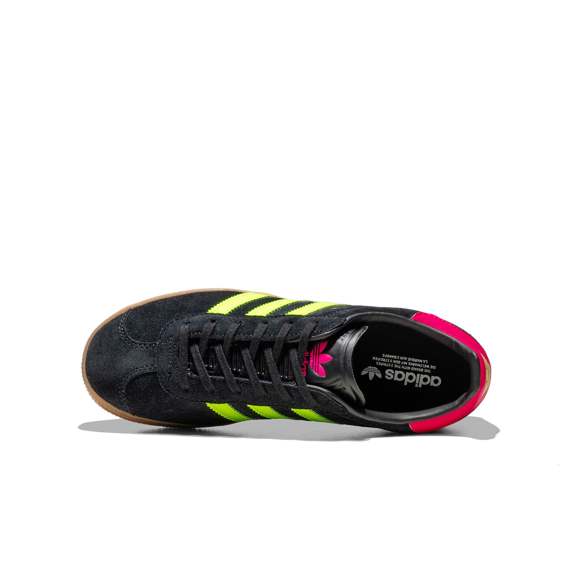 Adidas Originals Gazelle J Core Black/Signal Green/Pink  - JQ5994