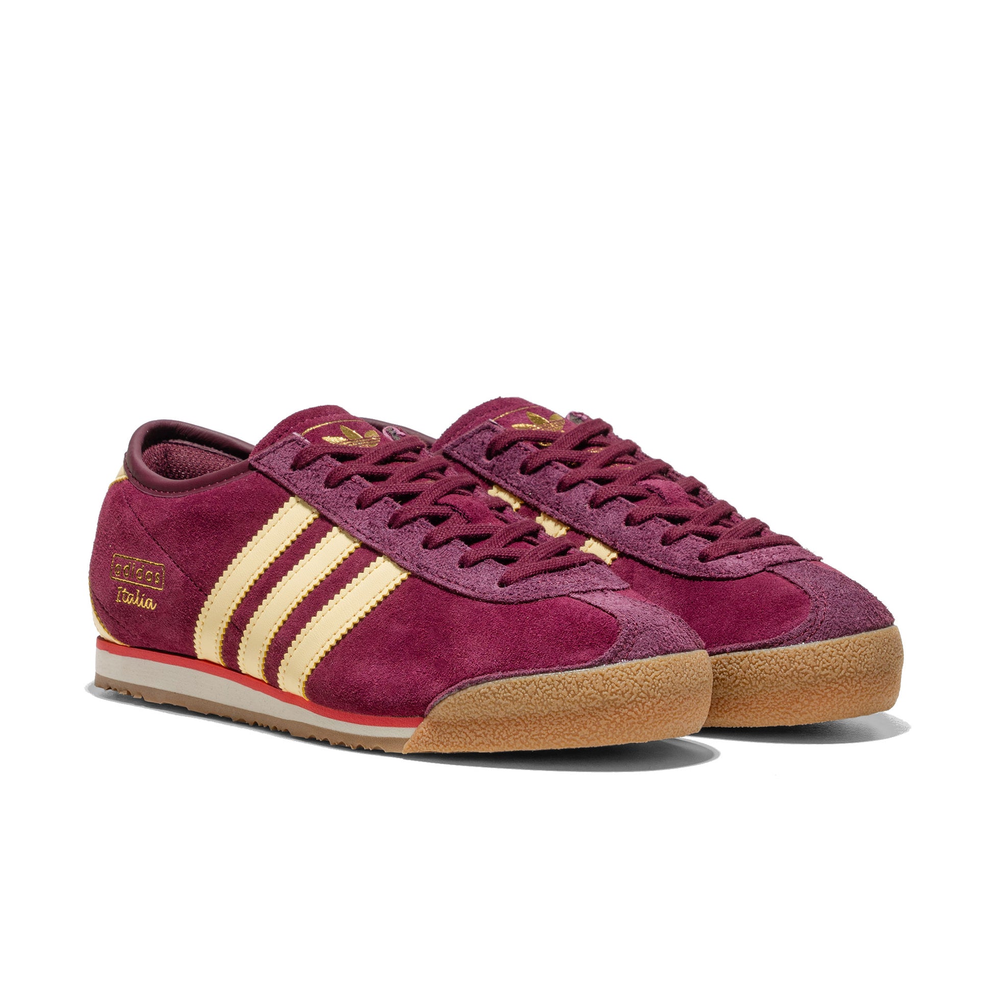 Adidas Originals Italia 70s W Maroon/Almost Yellow/Gold Met  - JQ6929