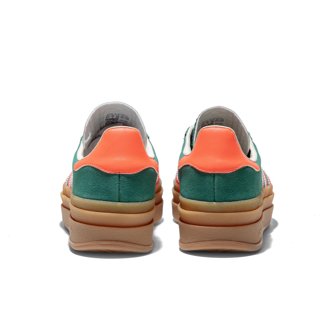 Adidas Originals Gazelle Bold J Collegiate Green/Coral  - JQ7408