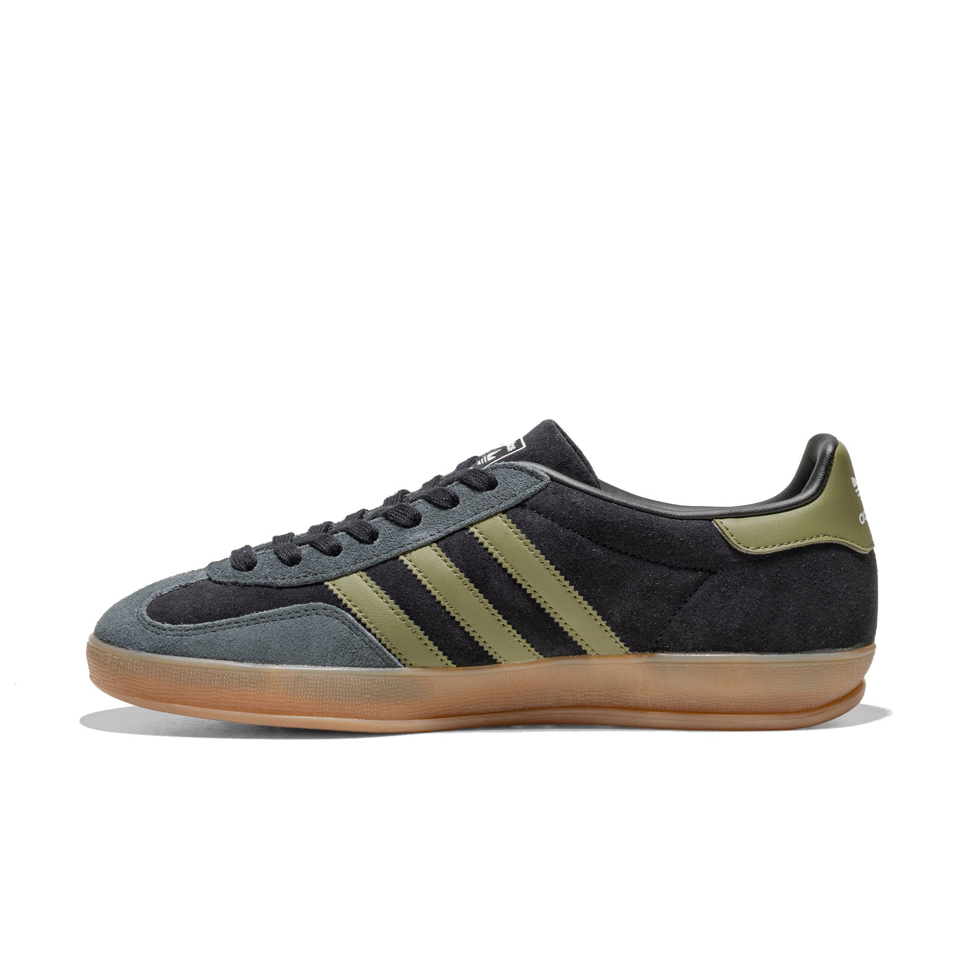 Adidas Originals Gazelle Indoor Core Black/Focus Olive  - JQ8399
