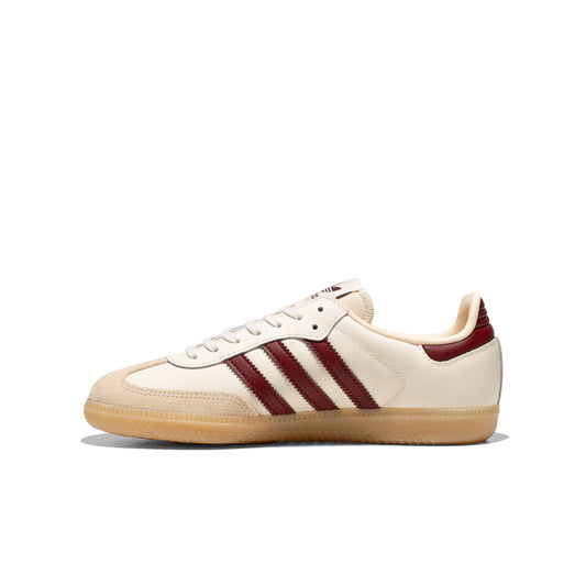 Adidas Originals Samba OG J Wonder White/Shadow Red/Gum  - JQ8554