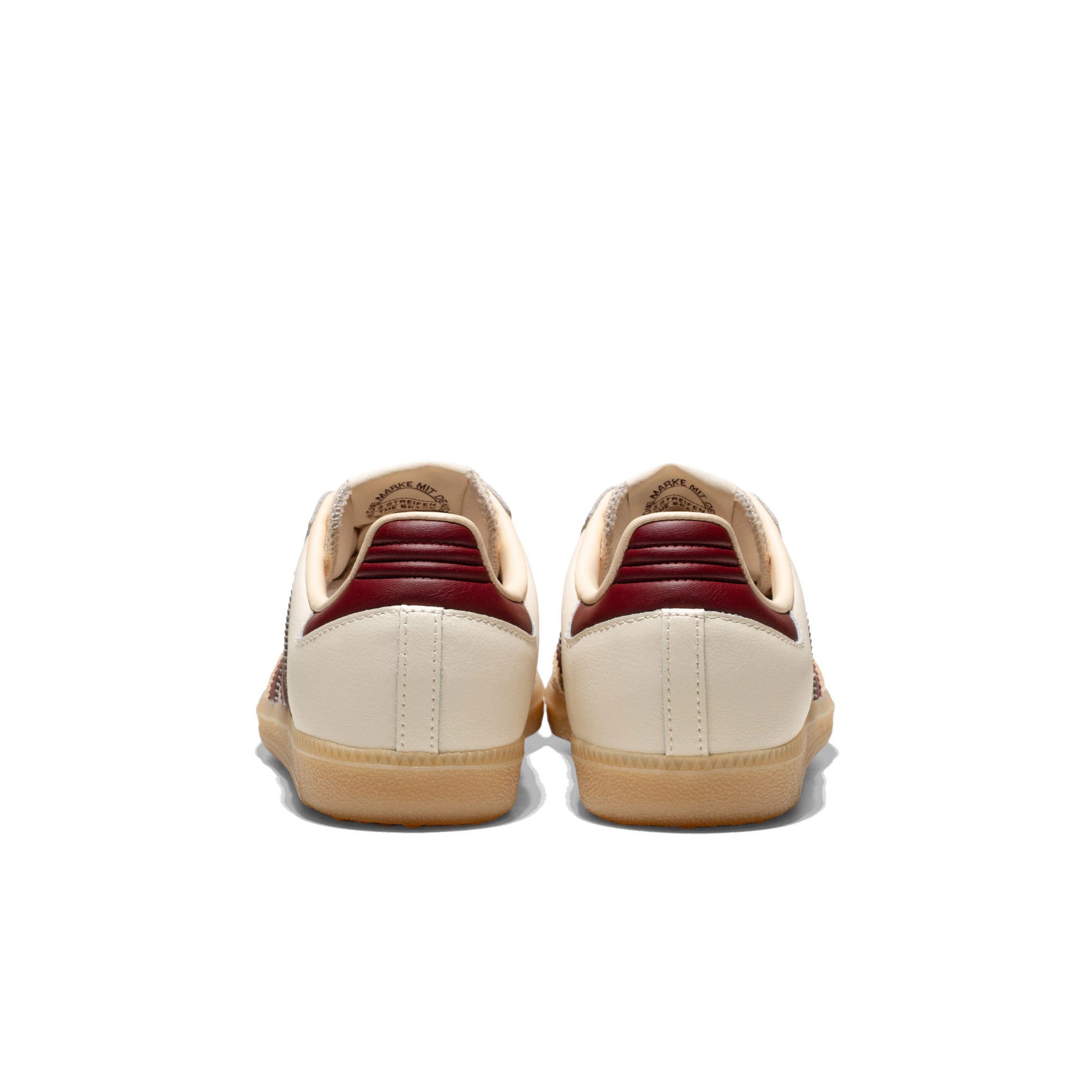 Adidas Originals Samba OG J Wonder White/Shadow Red/Gum  - JQ8554