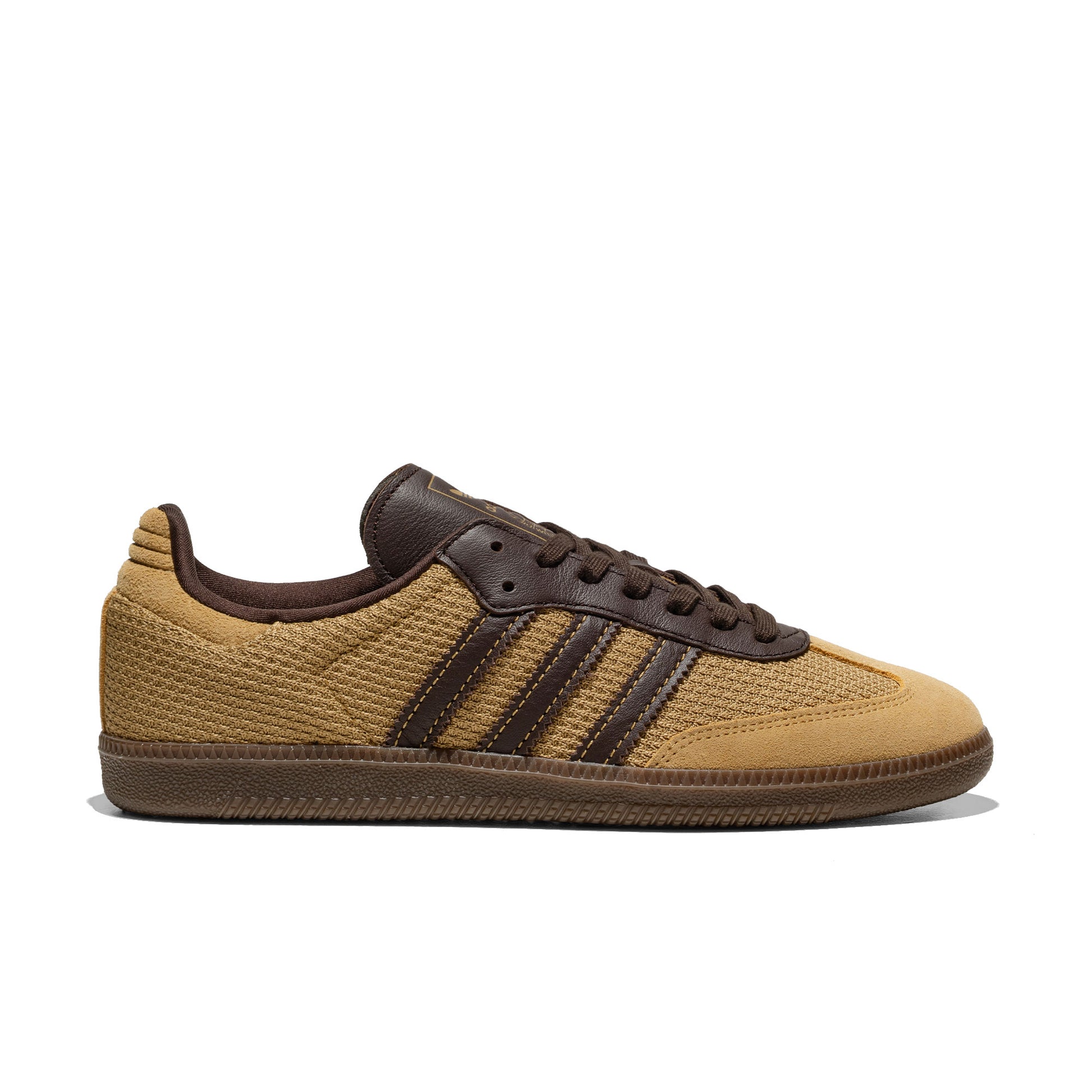 Adidas Originals Samba OG Golden Beige/Dark Brown/Gum  - JR0884